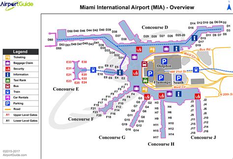 miami international airport arrivals map.